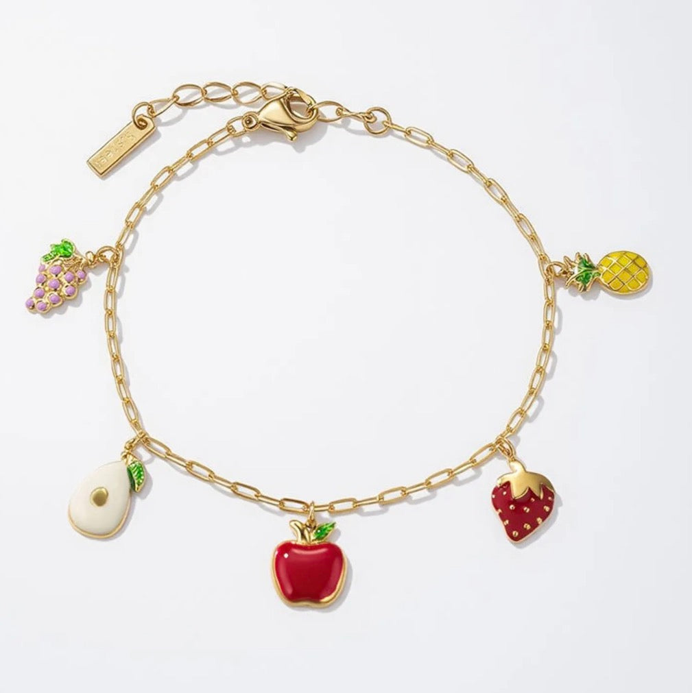 Bracelet en acier inoxydable fruité