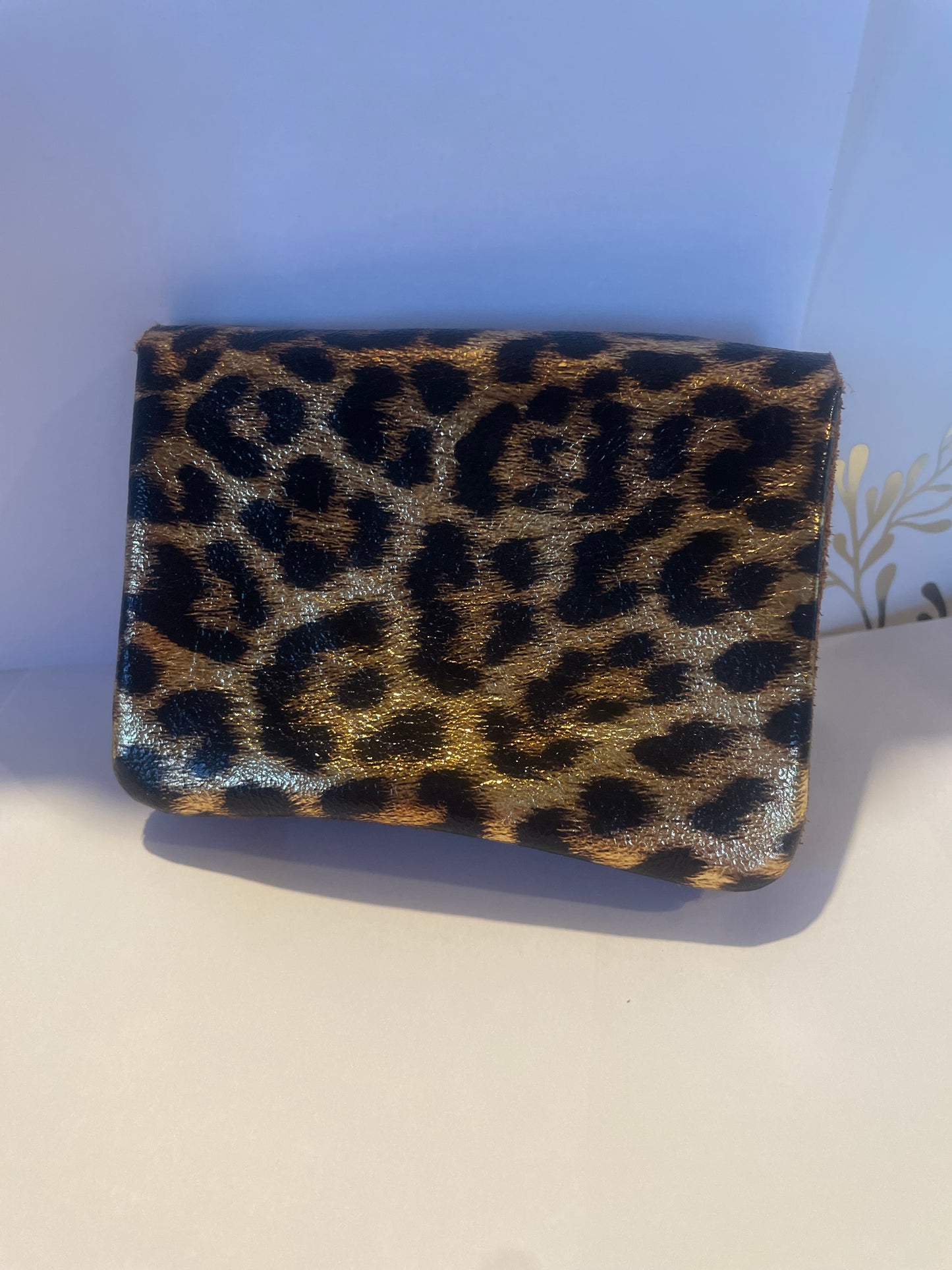 porte monnaie cuir double poches