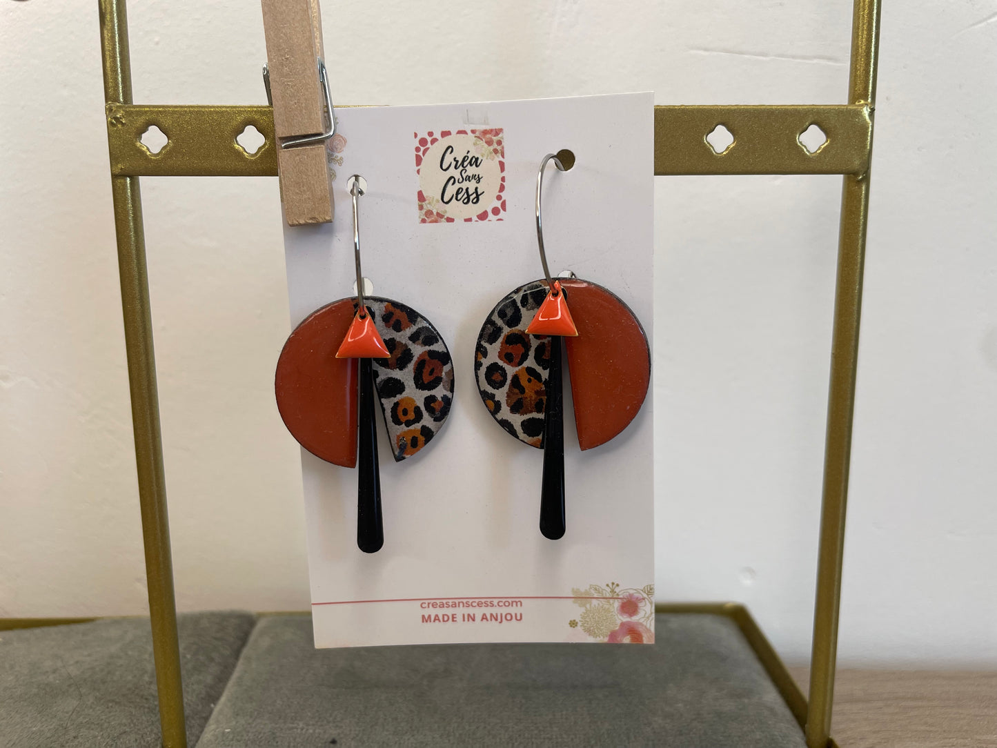 Boucles d'Oreilles BOA COC'S