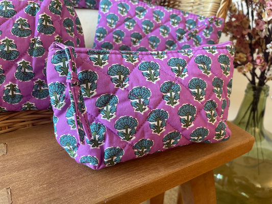 Petite trousse matelassée