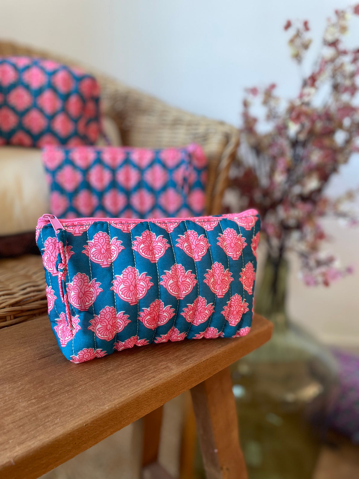 Petite trousse matelassée