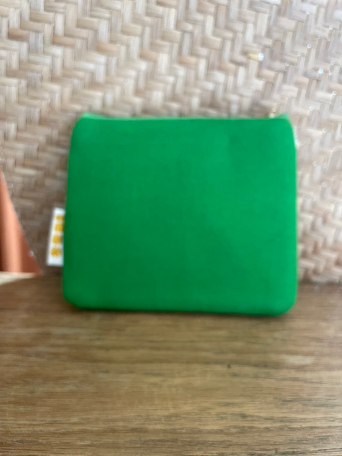 Trousse perlée artisanale - Motifs marins
