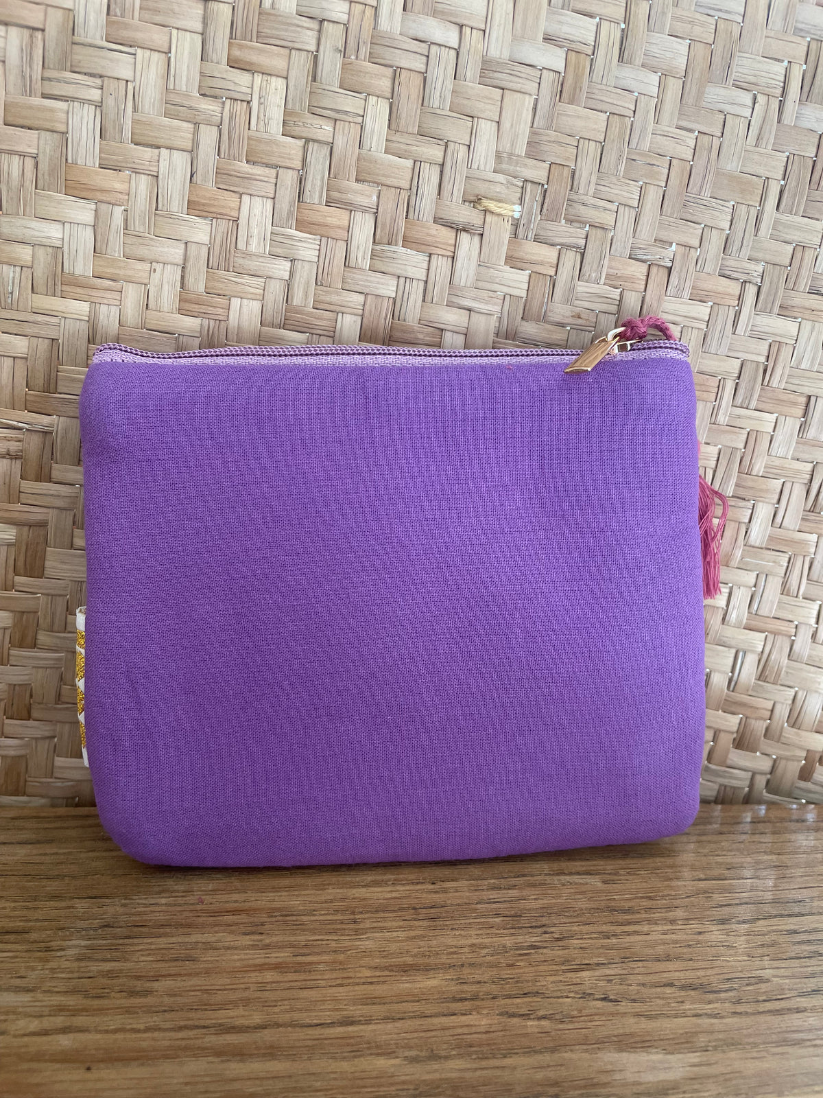 Trousse perlée artisanale - Collection Messages & Symboles