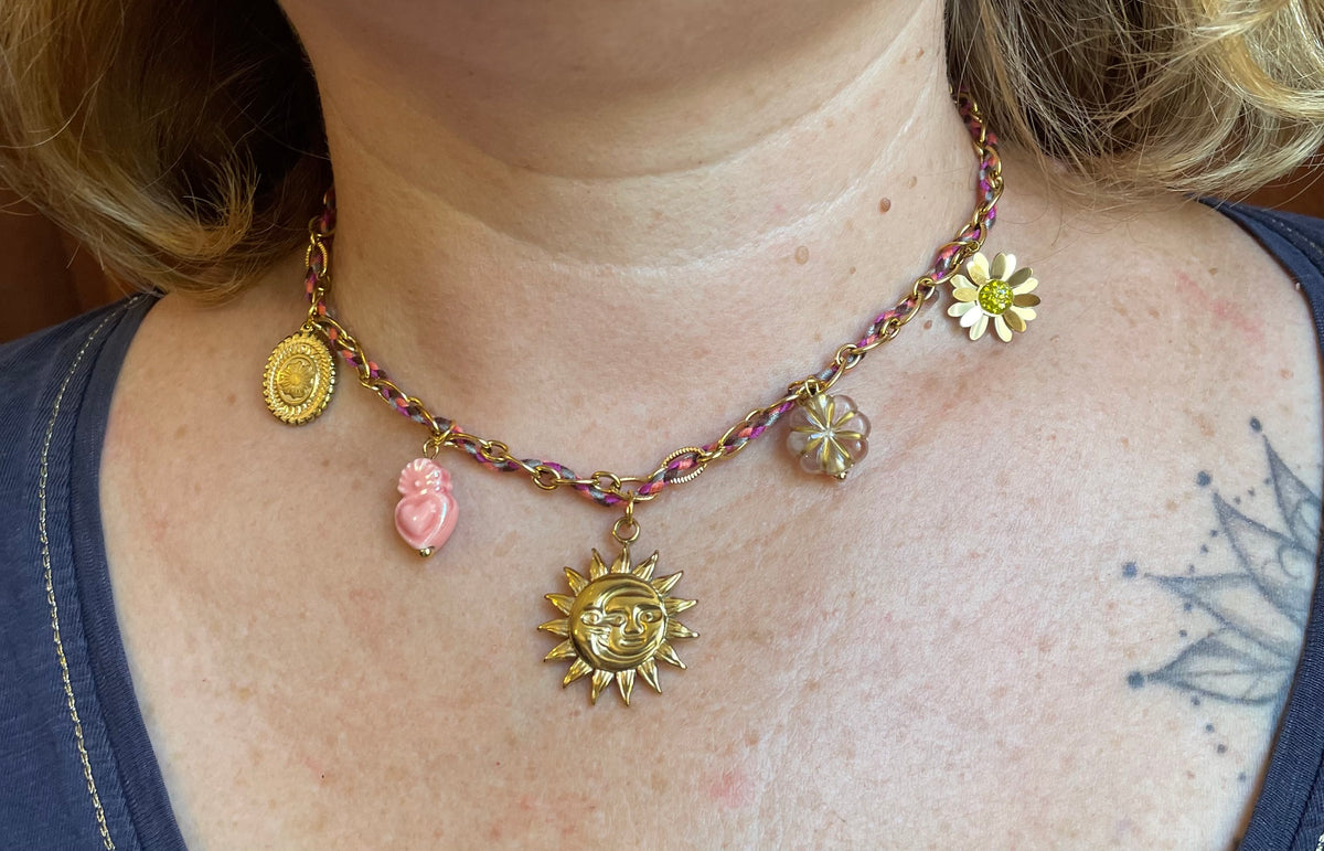 Collier « Soleil Bohème »