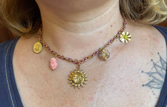 Collier « Soleil Bohème »