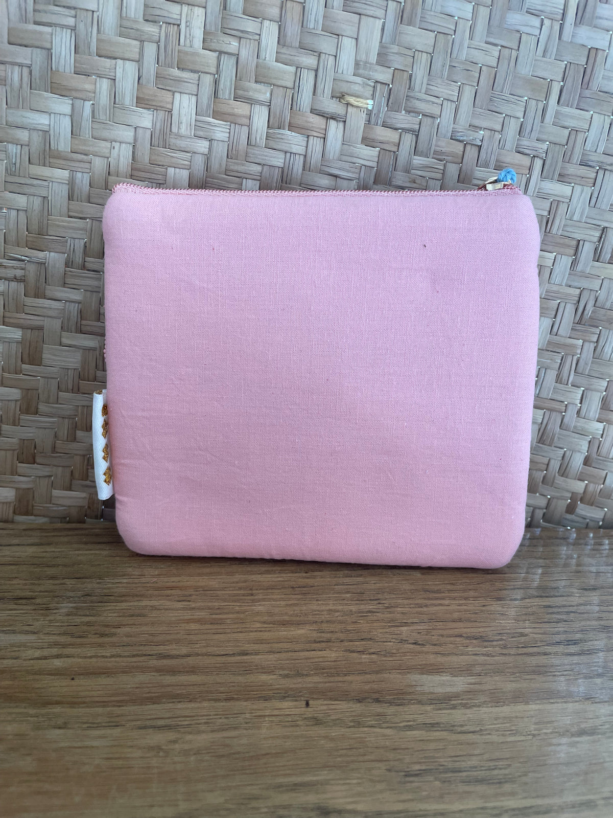 Trousse perlée artisanale - Collection Messages & Symboles
