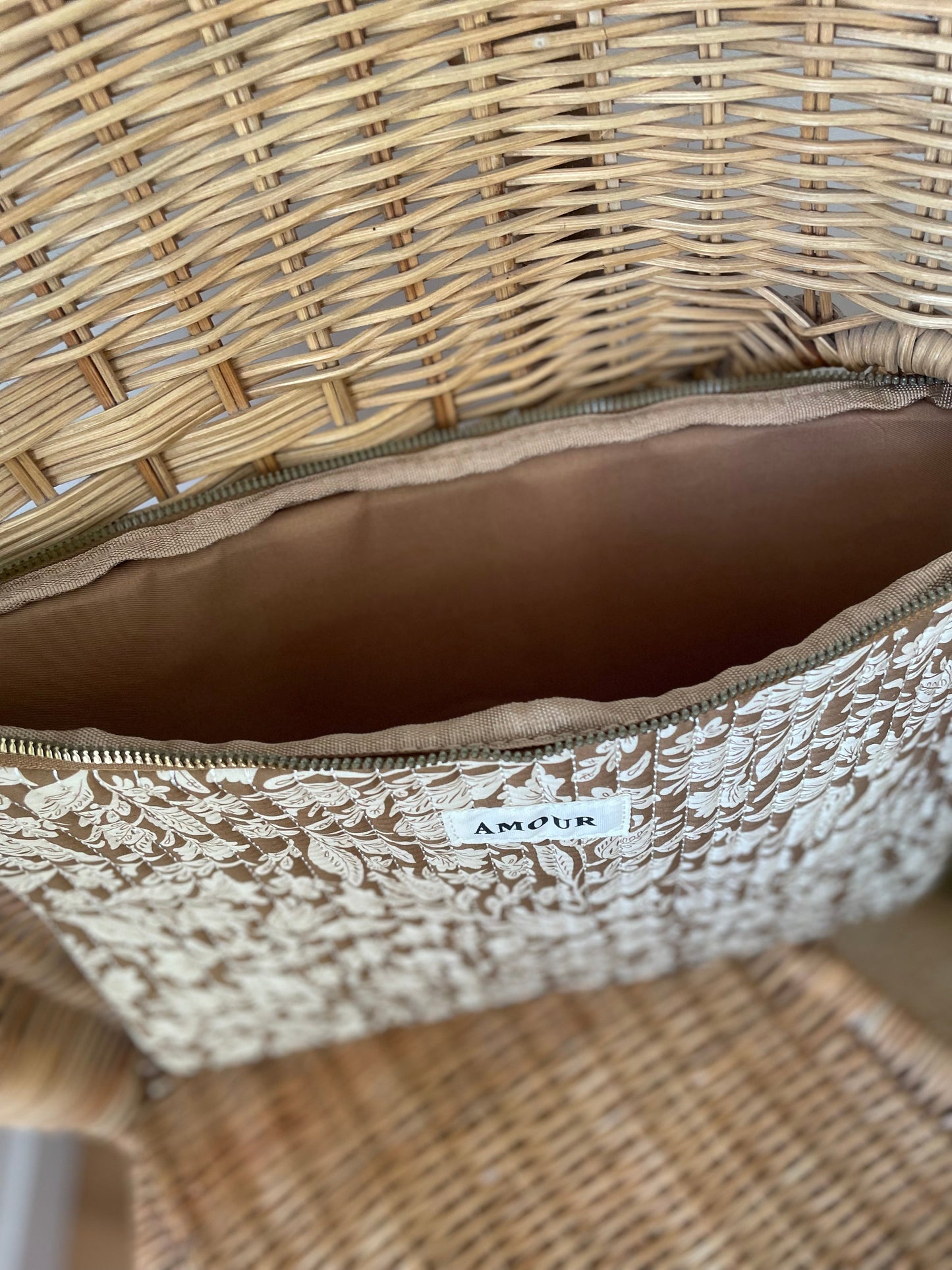 Pochette Tablette ou Ordinateur 13 pouces Camel