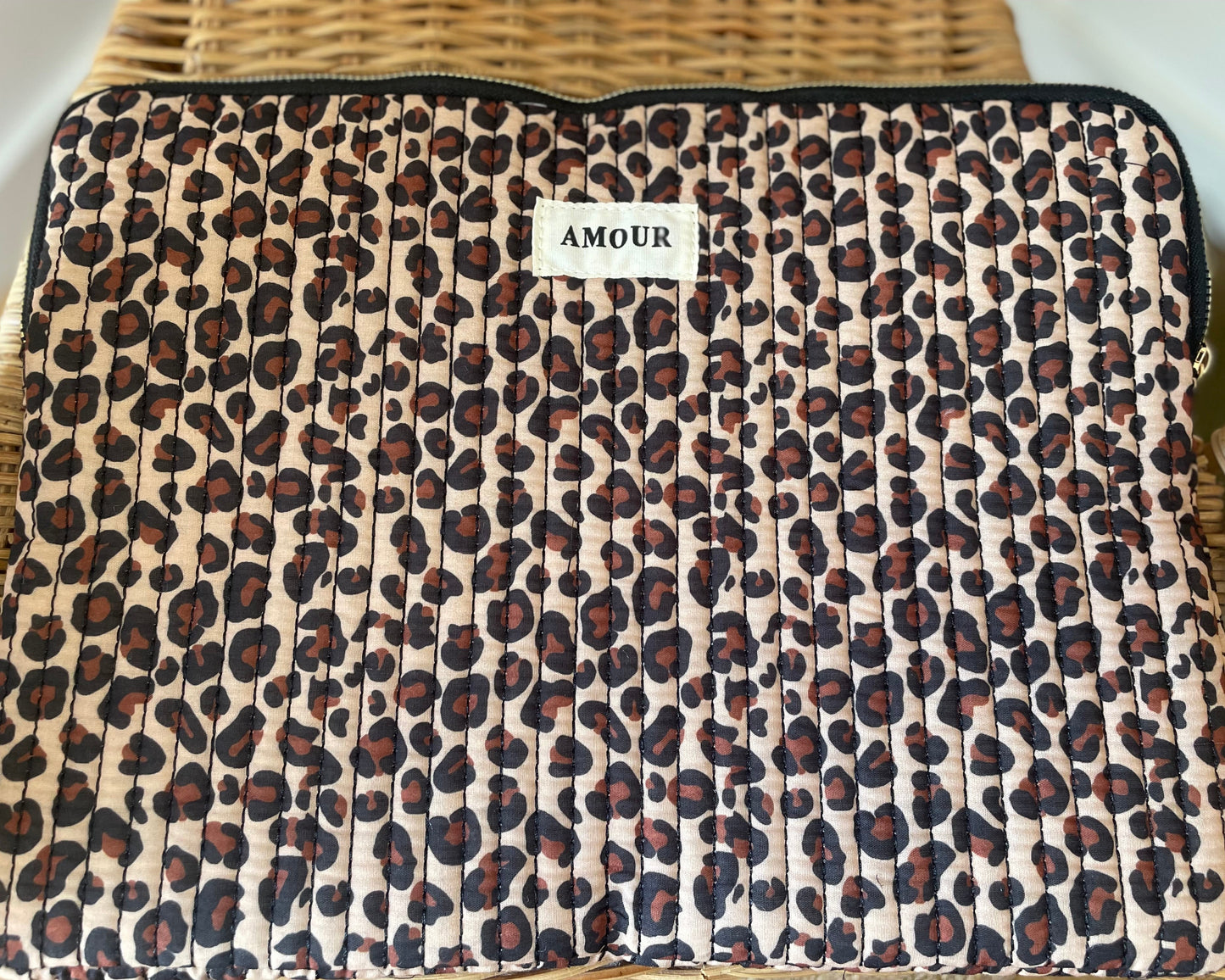 Pochette ordinateur ou tablette 13 pouces - Léopard