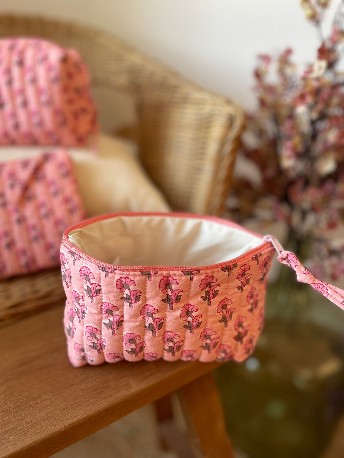 Petite trousse matelassée