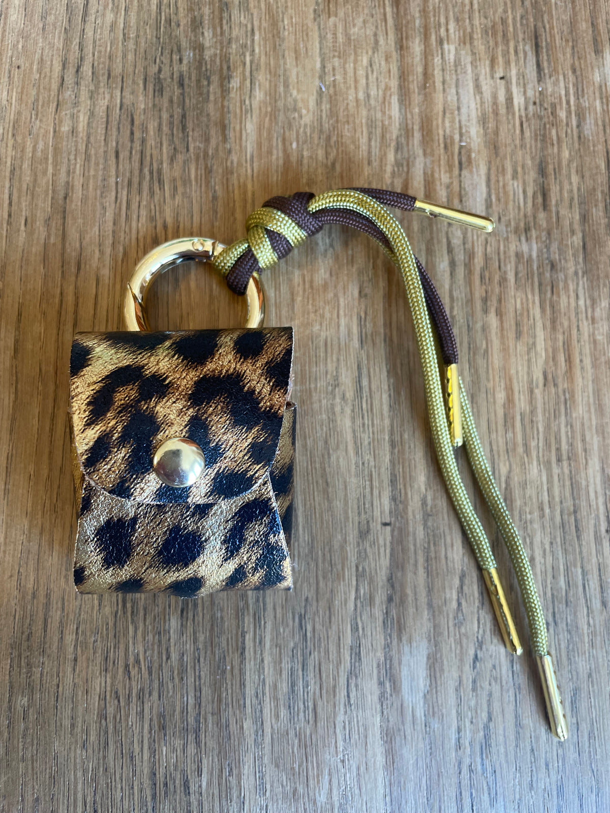 Porte-écouteurs en cuir