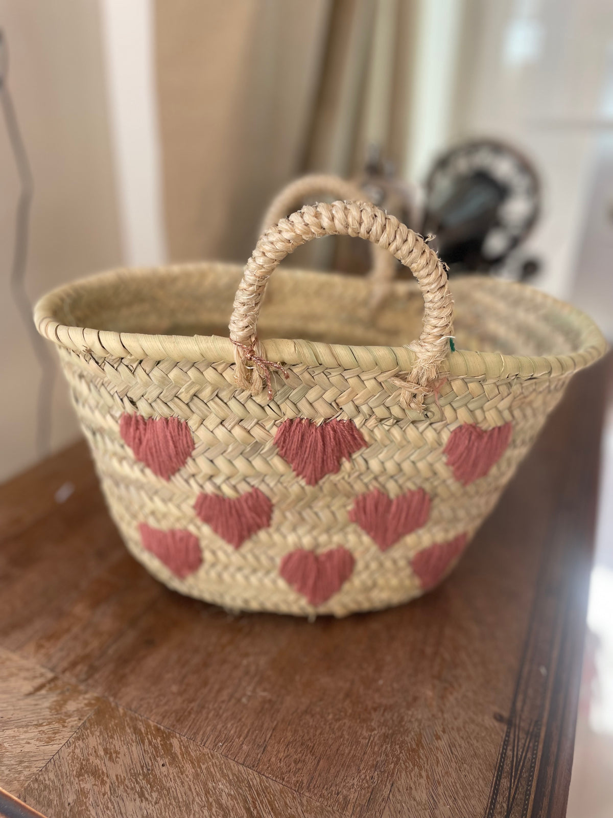 Petit panier « Cœurs Poudrés »