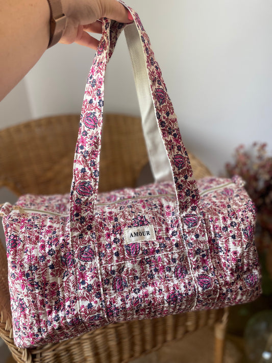 Sac voyage week-end matelassé