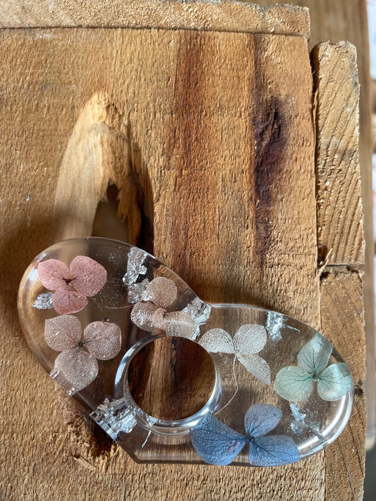 Bague de lecture coeur