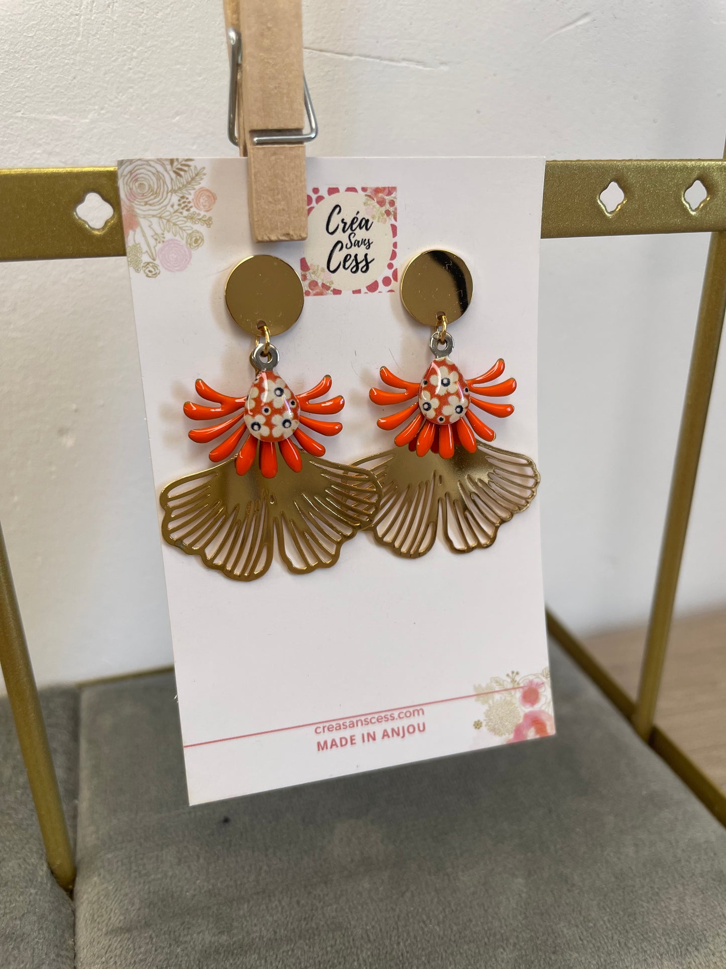 Boucles d'oreilles BOA LESSO