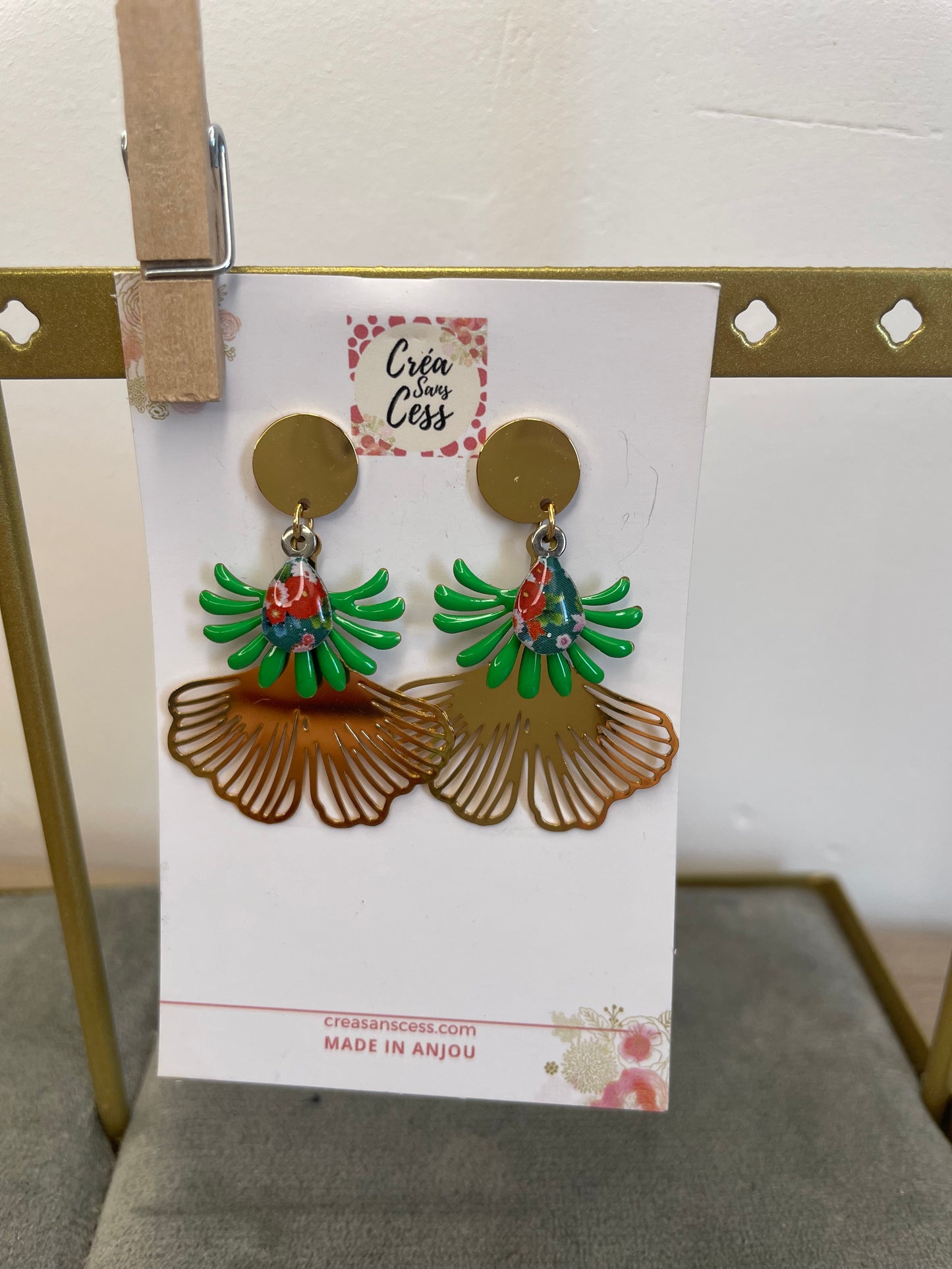 Boucles d'oreilles BOA LESSO