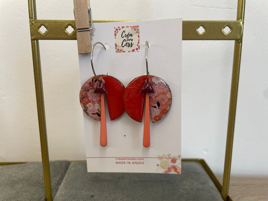 Boucles d'Oreilles BOA COC'S