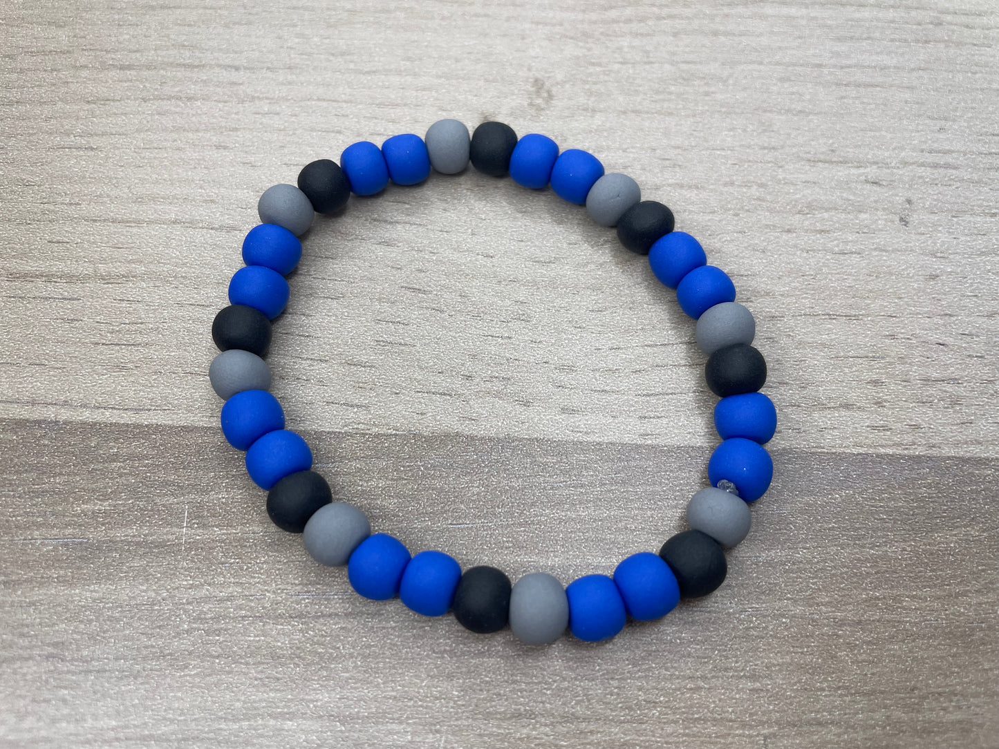 Bracelets Perles Colorées en Pâte Polymère