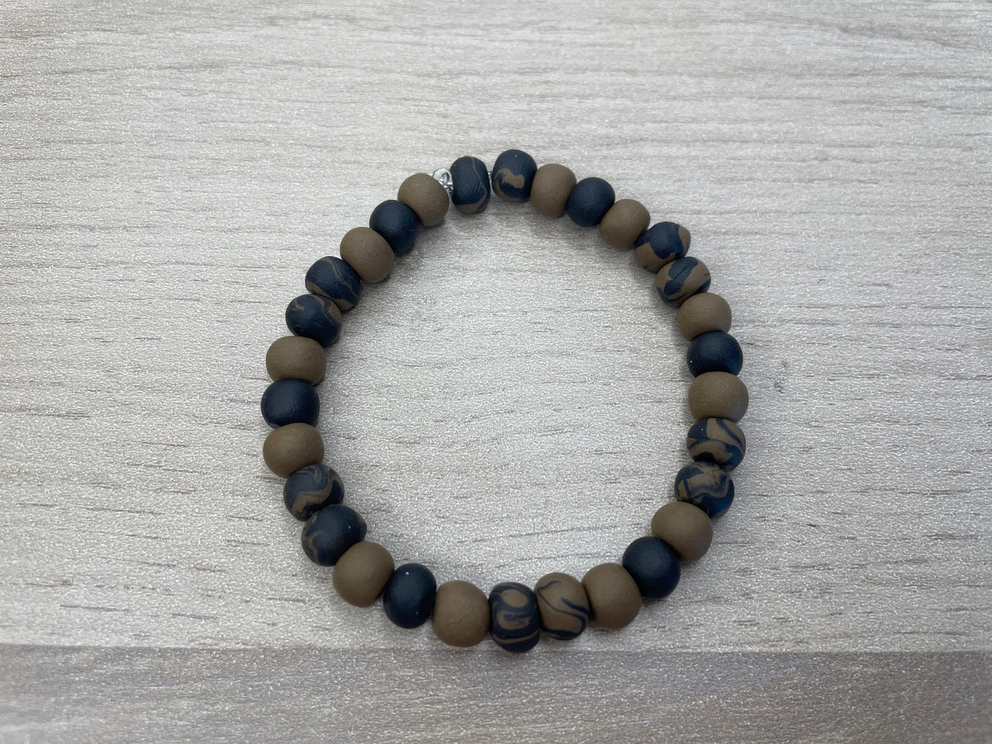Bracelets Perles Colorées en Pâte Polymère