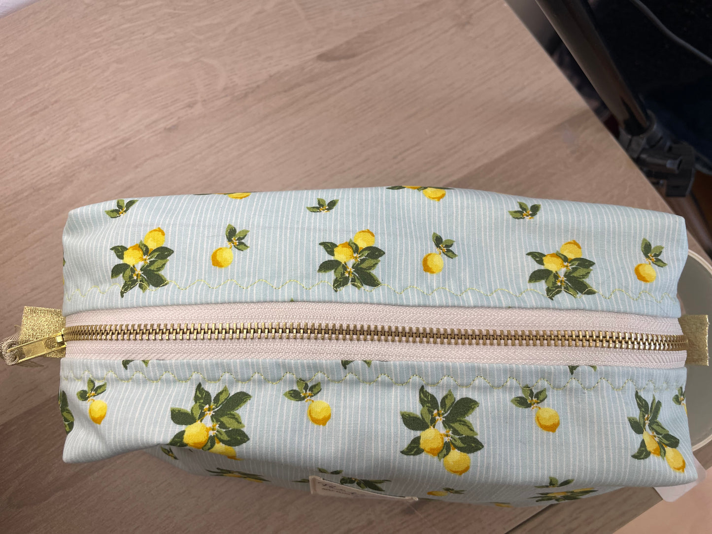 Trousse de toilette "Citrons d'Été"