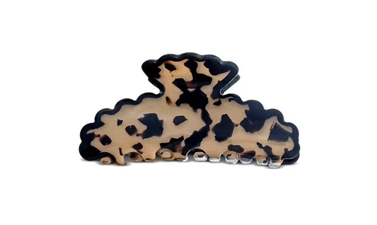 Pince à Cheveux Léopard Beige