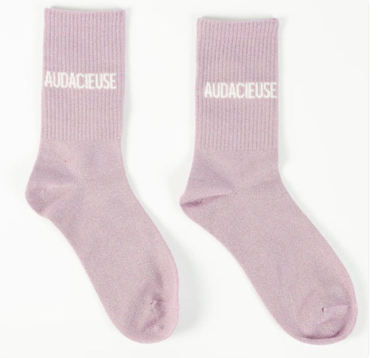 Chaussettes à paillettes AUDACIEUSE