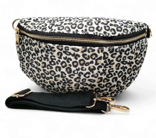 Sac banane léopard
