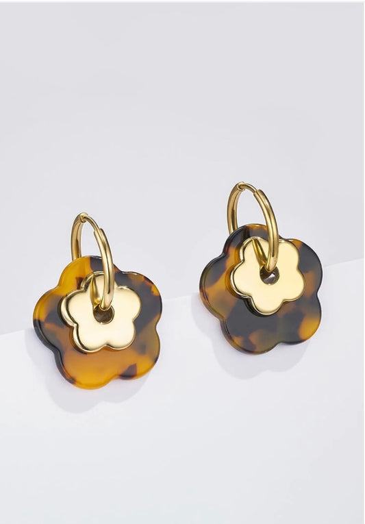 Boucles d'oreilles en acier inoxydable